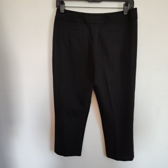 Ladies SZ 2 Nine West Black Wear to Work Capris - Picture 3 of 5